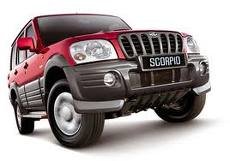 Mahindra Scorpio rent in bangalore
